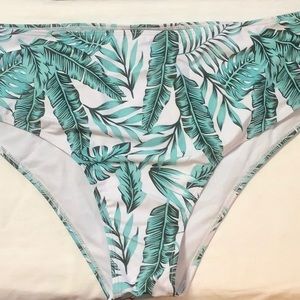 Shein full coverage swim bottom. Sz 4X